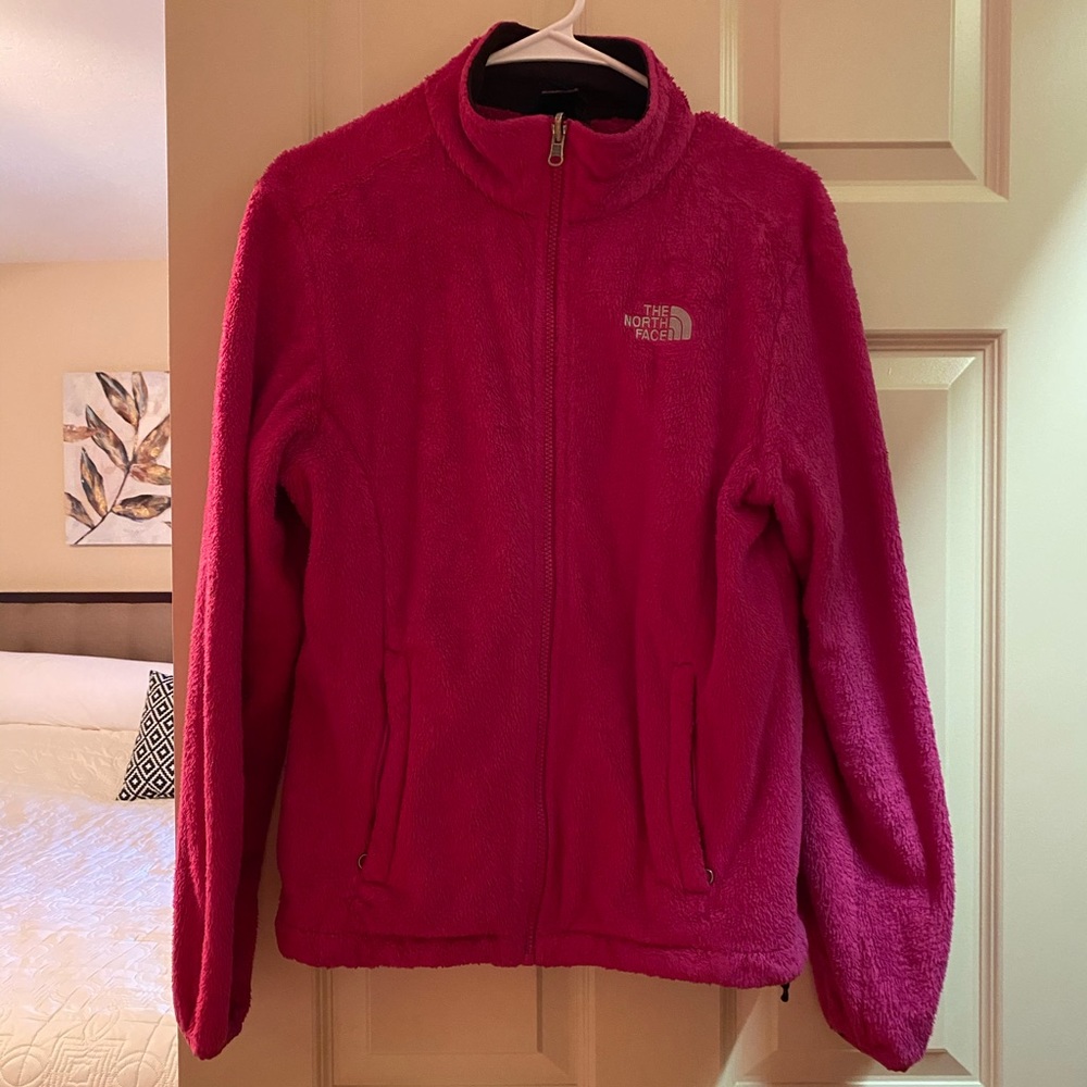 Women’s Pink Fleece North Face Jacket